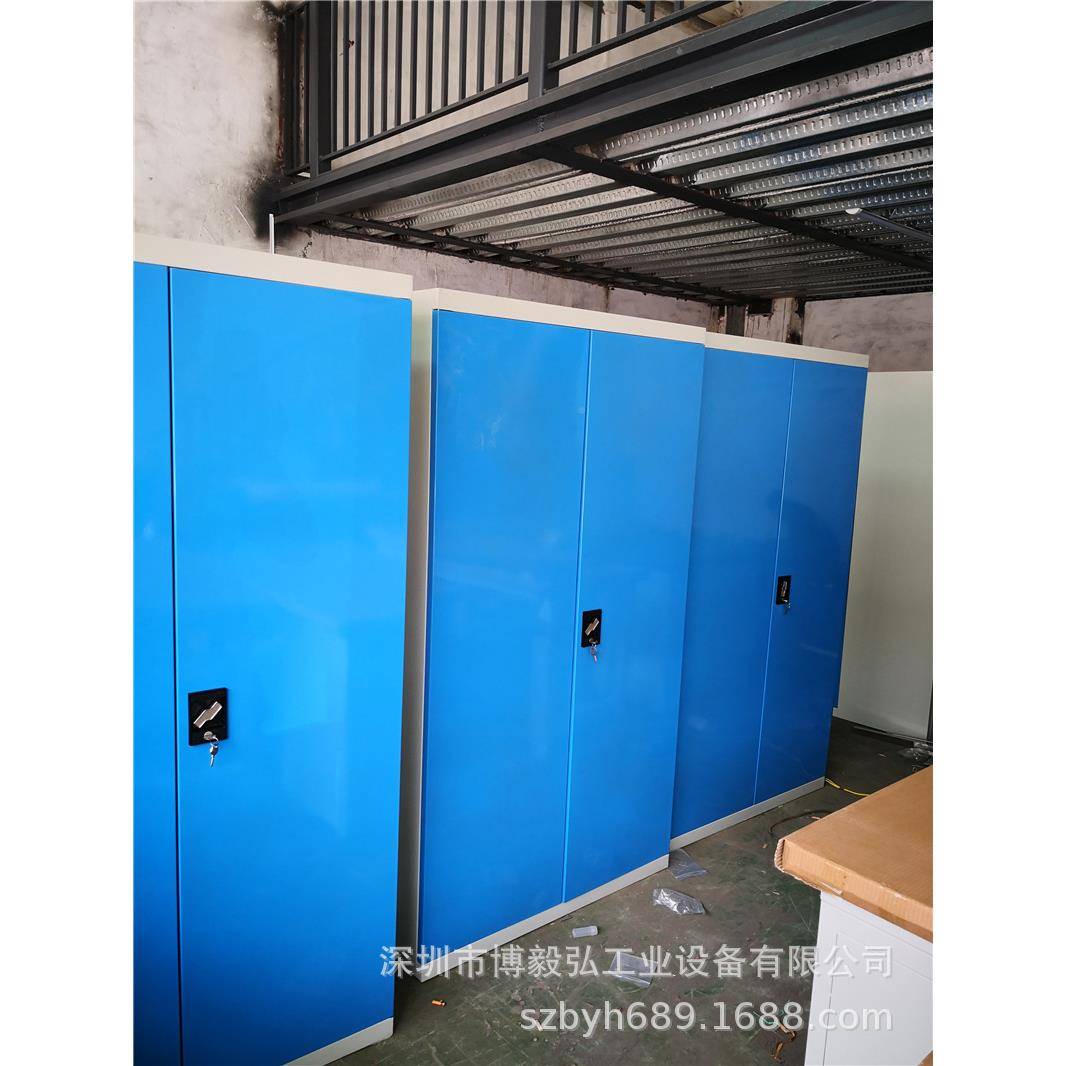 深BYH-ZWG0圳钢制工具车柜加物厚置柜钢制零件柜间双开门工具重箱