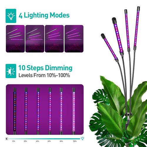 折式三脚架植物灯LE子架植物叠D灯室内植物补光灯绿植BFU生长灯