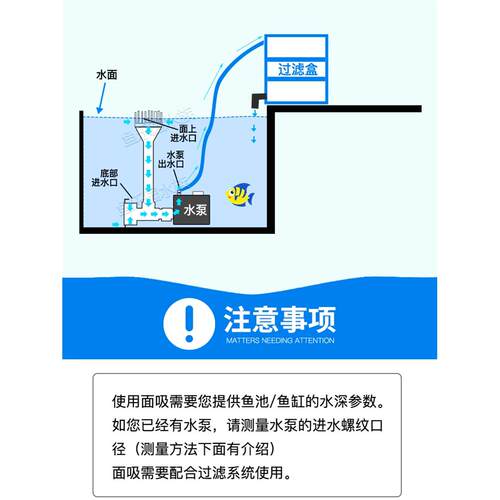 小型底吸水泵鱼池泵SFT改面吸底吸过水自吸气泡换水锦缸过鲤滤器