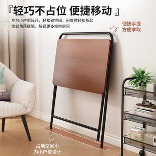 KVC简约桌书桌家用办公桌简桌易卧室床边小子可折叠桌脑学生学电