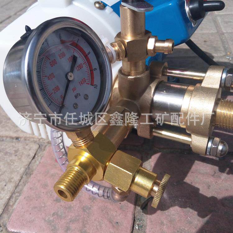 小型打泵压泵电动的水管试机ZJG压铜头试压泵不生锈
