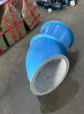 低噪轴流风FT355-声11-3.5#5484FT35-11-m3/h284pa配45°机出风弯