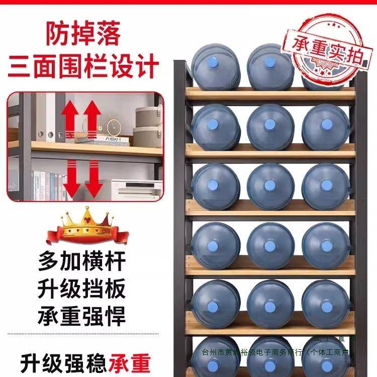 书架落VXE地储物架简约客厅钢木多纳层货架儿收书柜艺铁多童层置