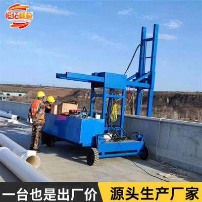 桥梁防撞墙施工台车排水管安装车电动款高架桥外侧吊篮