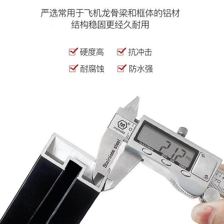 门极窄钛美铝合金推拉玻家璃门简约阳台隔935断移现代厨房推用拉