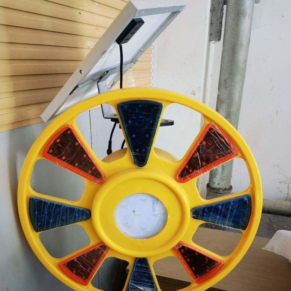 太阳能护示灯太阳能回转灯RRO工地高速养灯车辆红蓝荧光灯闪警光L