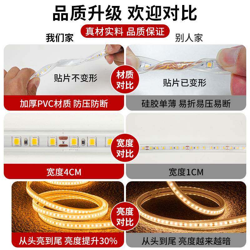 太阳能灯带tyndd户外防台超庭院灯彩灯亮家用灯条水别墅阳led氛围