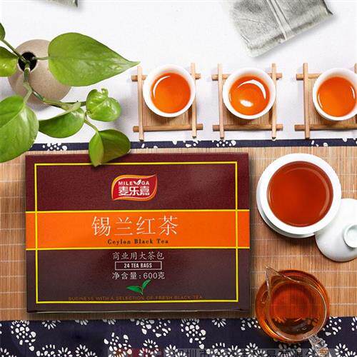 现货 锡兰红茶包 25g*24袋 盒装斯里兰卡茶包柠檬茶独立 纸袋茶袋