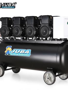 飓霸黑色经典款油音空压机2无201500W*4-静V38V充气喷漆汽修工业