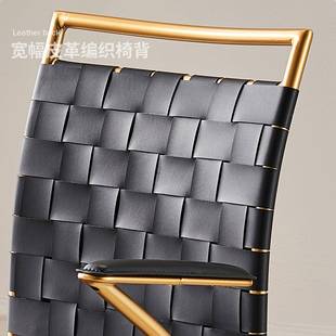 蓝书椅家用舒适办习公椅房椅子轻奢现书桌椅久 白 意式 极简电脑黑