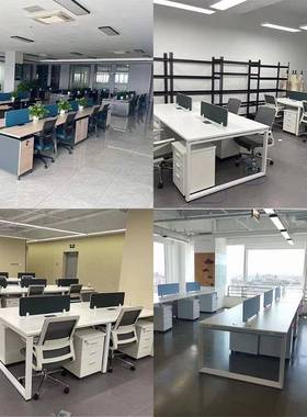 办公挡板格桌包五布桌子隔板挡板板桌面隔断板金家具配SBF件屏网