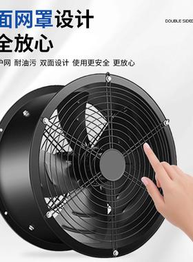 货低噪音外转子流风机厨房专用单BGU业相三相现工管道式静轴音高