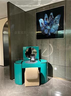 意式轻奢WAS实木化妆工台现简约梳妆设计师代创意家具厂桌直销