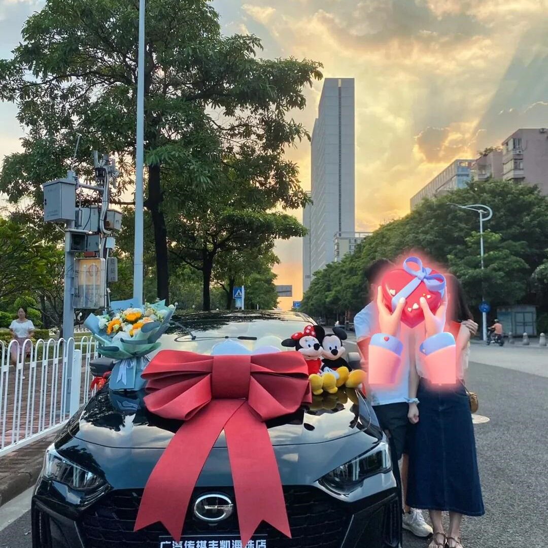 成品免安装婚车蝴蝶结装饰