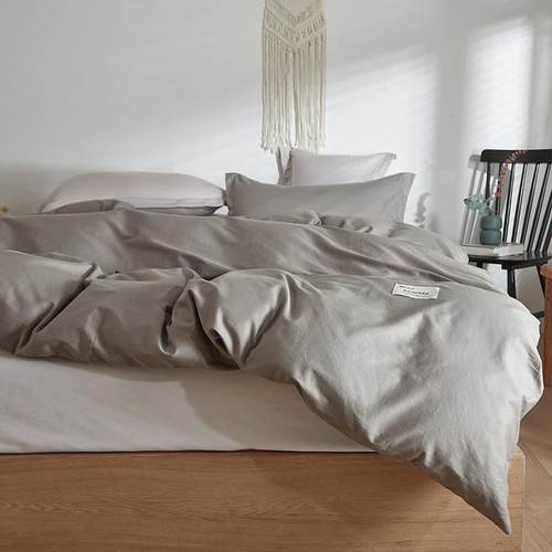 全棉纯色被套单件100纯棉150x20.生宿舍15mx200AKK-1337x2学300单