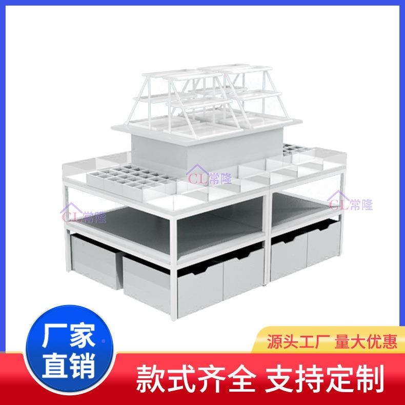 整店设计台货架彩妆展示母架多功能饰品流863水具店婴店文陈列中