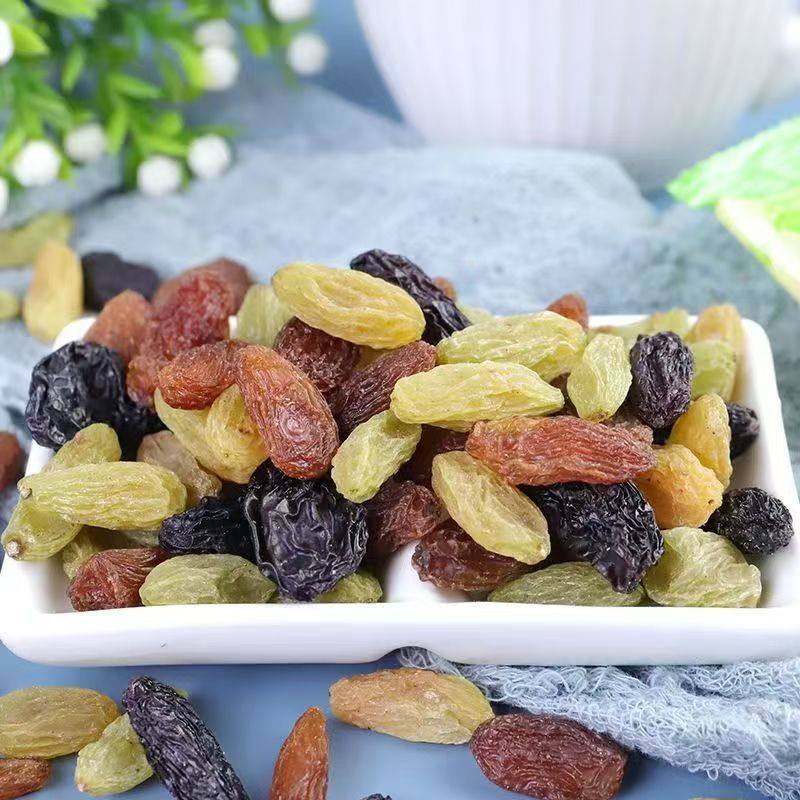 四色葡萄干500g新疆非特级非免洗提子干黑加仑葡萄干家用商用批发