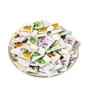 0脂糖果茶糖乌龙白桃味糖独立包装 开车摆盘前台招待清新混合茶糖