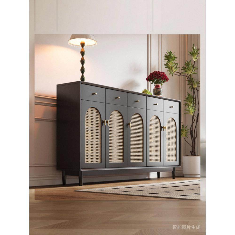 法式壁挂式实木框架入口鞋柜大容量藤制鞋柜新型家居收纳鞋柜,3C数码配件,USB多功能数码宝,淘宝优惠券,粉丝福利购,淘宝优惠卷