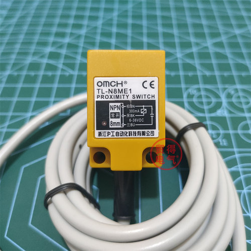 TL-N8ME1沪工OMCH方形电感式E2 D1 D2接近开关Y1 Y2 F1 F2传感器