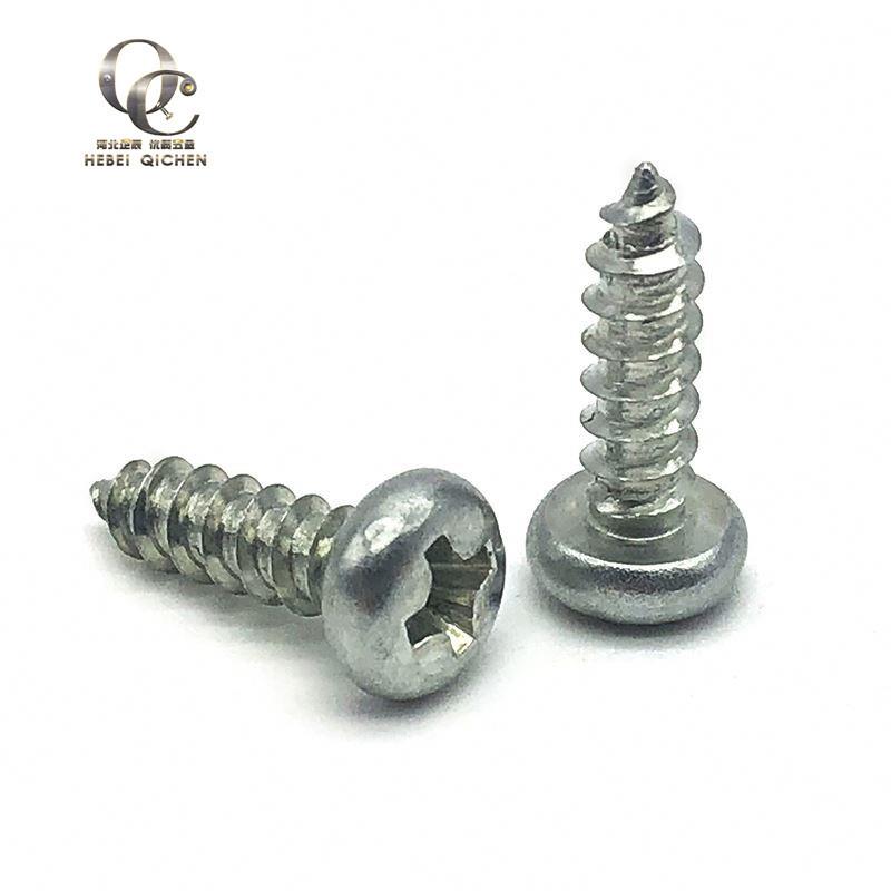 厂家半圆头十字3螺UYK钉圆头自攻螺GB845高强度M-M6丝来图订做