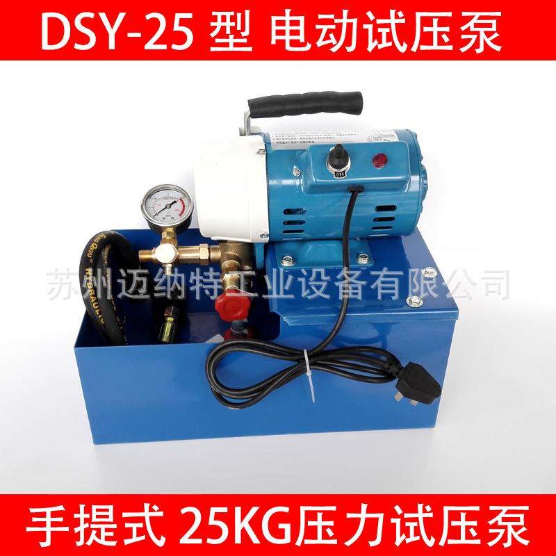 电试压泵DSY25提式打压泵洗车手泵力压泵PCI25动KG水压测试泵
