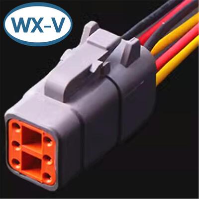 dtms06-JMG6线束联芯电气汽车接-插件DTM0器6-6S连接DTM046P公母