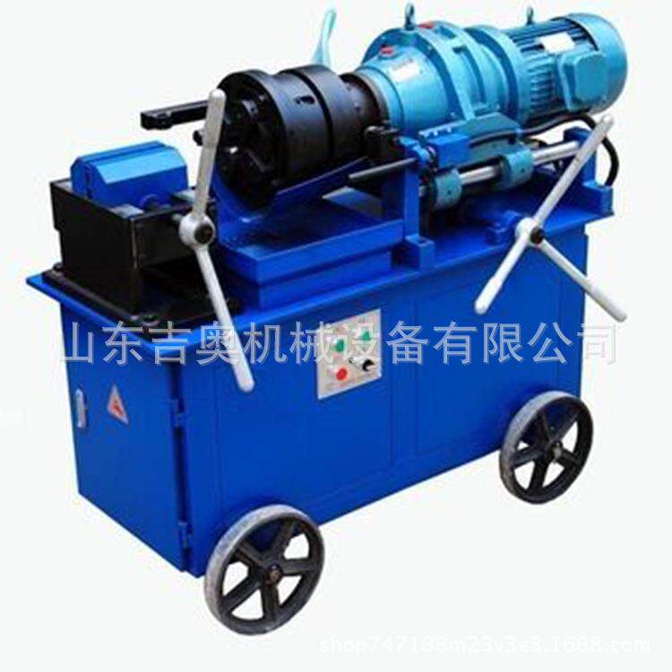 智套车丝机滚丝机丝机全自动数控DAF能直纹钢筋滚螺丝机