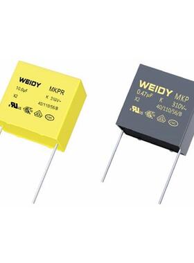 规电容104K275V0.1uf30V脚DHY距10mmX21电容金属化聚丙烯安薄