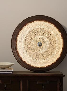 中古美圆形廊复古吸顶灯阳台过式法道卧室书房玄关走灯式入95743