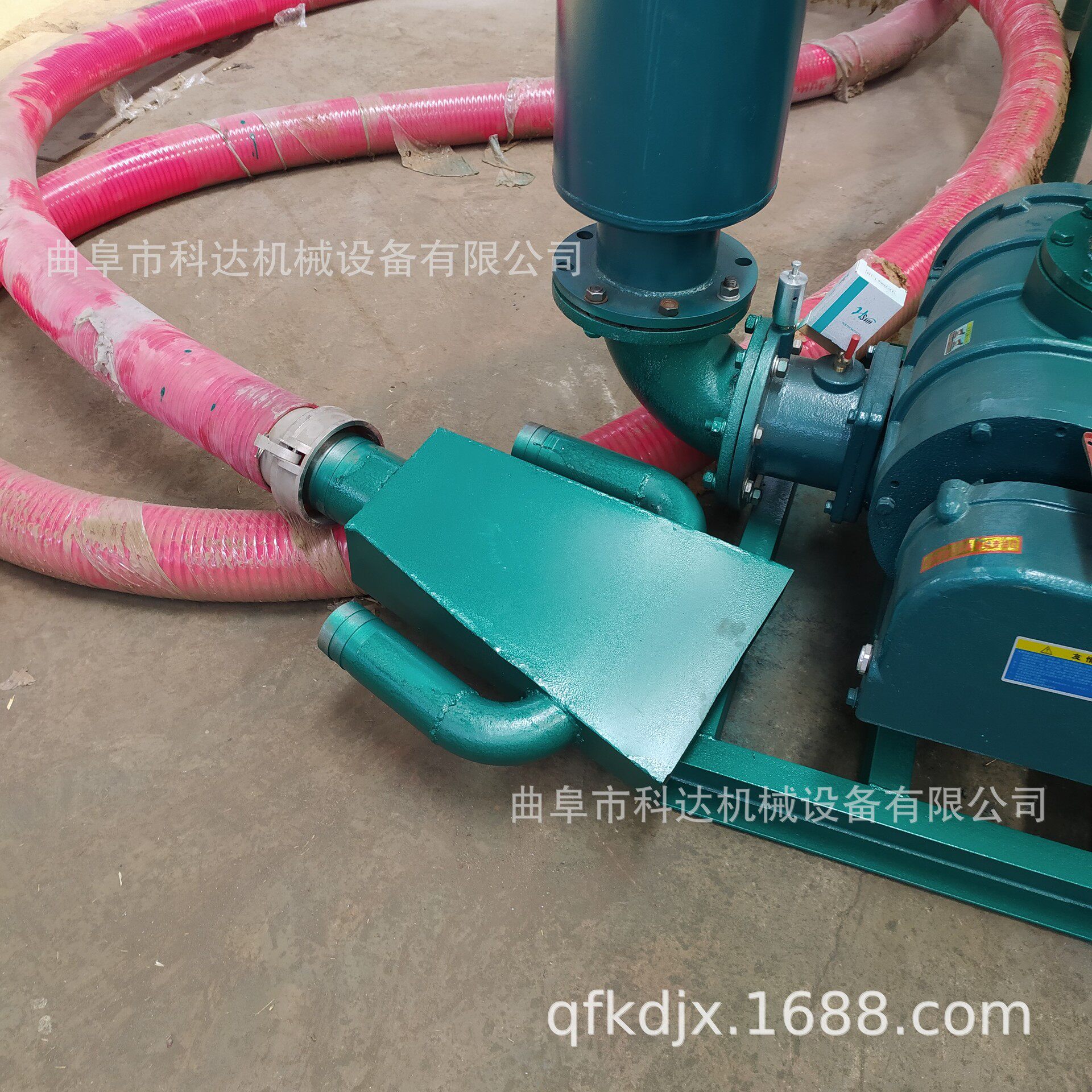 XWZF自吸式气力输送机地面清理