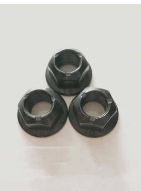 61187法兰压无品牌/点锁螺母螺全金属法兰面锁紧母Q33紧0M16*.5