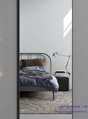 全身子贴墙镜自粘穿衣镜免打孔地53064壁挂上墙试衣等玻身镜高清