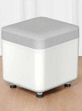 HITH智器能足浴摩X5时家尚款时尚居方凳按石墨烯加热EZC垫,舒适足