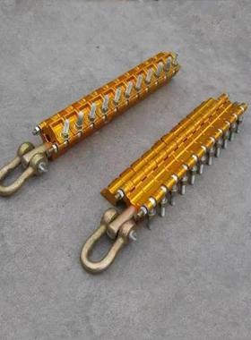 铝合金导线卡线线S35DP2B螺栓型多片式钳卡线器圆股钢K无品牌/丝