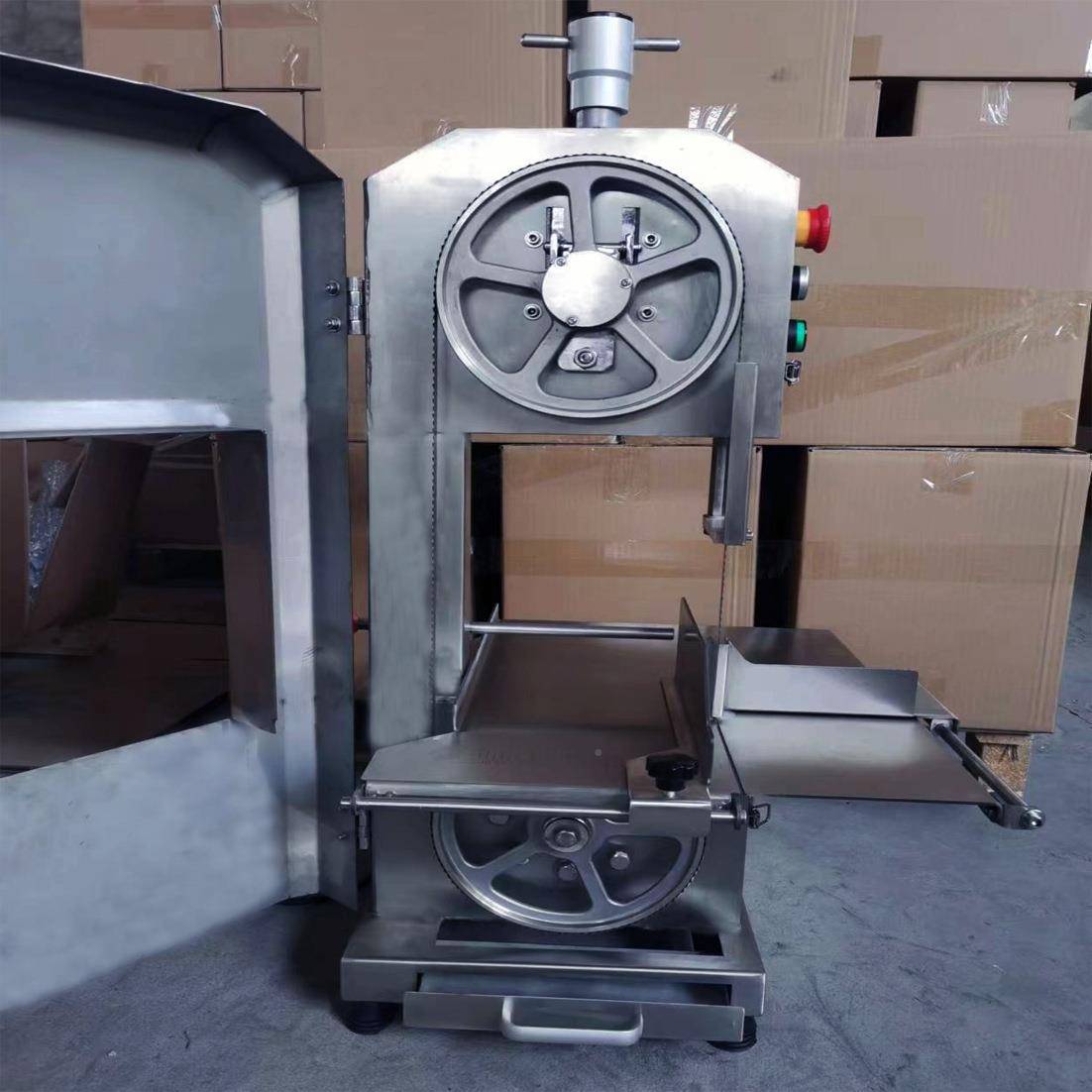 25锈钢锯骨0机商用切不机牛羊猪IBP骨锯猪蹄冻肉电动切割骨机剁骨