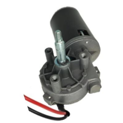 直径6mm有刷直流电V机24现货蜗35瓦60RPM马达0螺纹轴杆减速HNB电