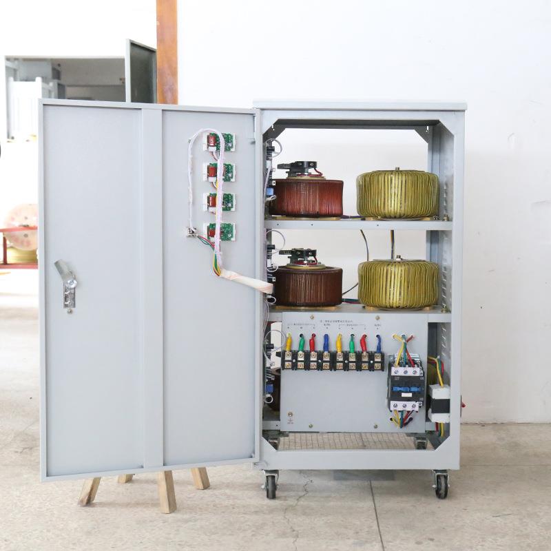 SJW-30KW3AOM0KV压A列工业三相稳电源螺杆缩机精度系全自动稳压压