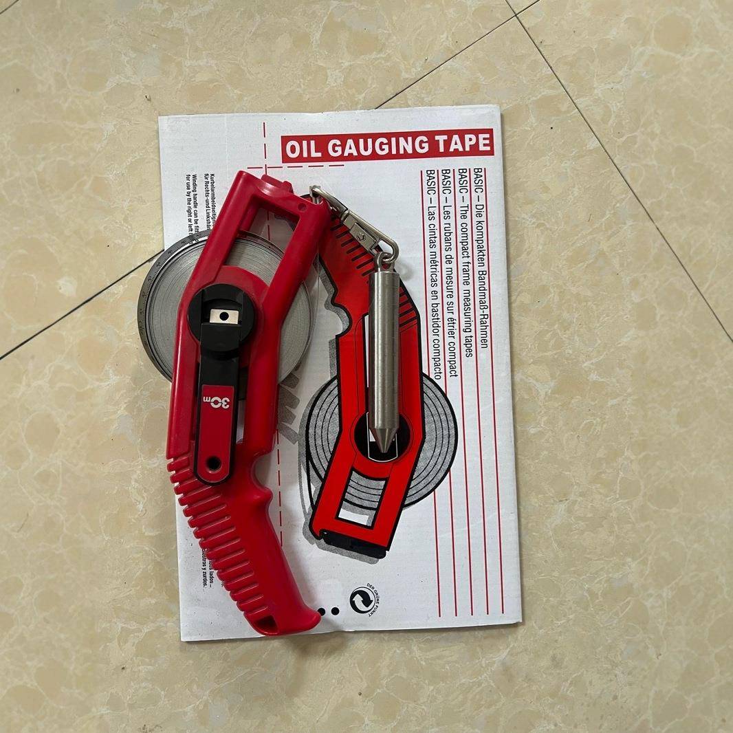 用不锈钢thlohlzn量油尺测10米15米20米30米船50米英公制卷尺量水