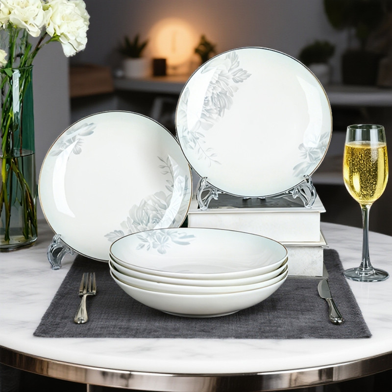 青柏上釉下彩餐具景德镇现货