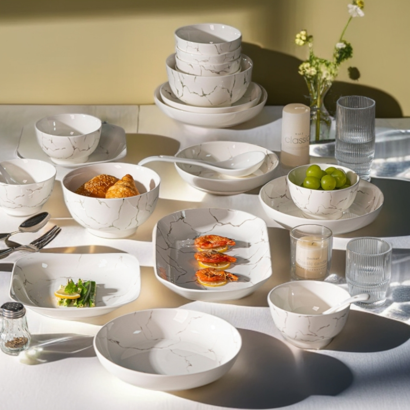 2025新款景德镇高颜值餐具套装