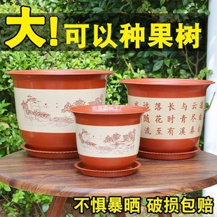 花盆陶瓷大号以上特大口径4020处理玉树专用