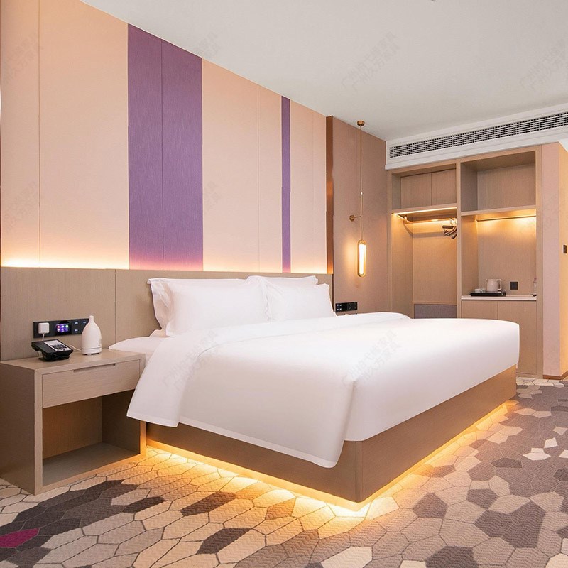 丽枫酒店标间全套客房家具写字书桌椅子沙发电视台衣柜宾馆专用床