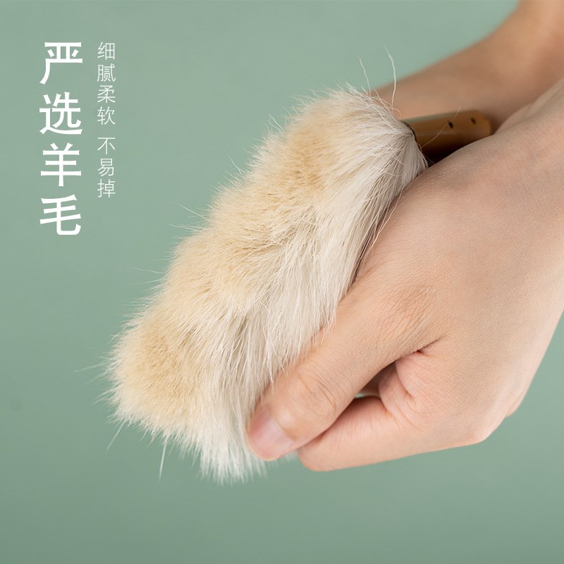 羊毛排刷排笔国画刷子水彩毛笔软毛羊毛刷笔刷工笔画笔底纹毛刷笔