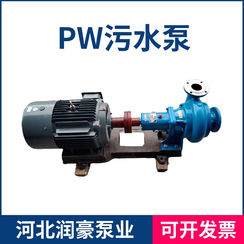 PW污水泵 卧式不锈钢污水泵2.5PW排污泵4PW打井泵排污泵浆液循环