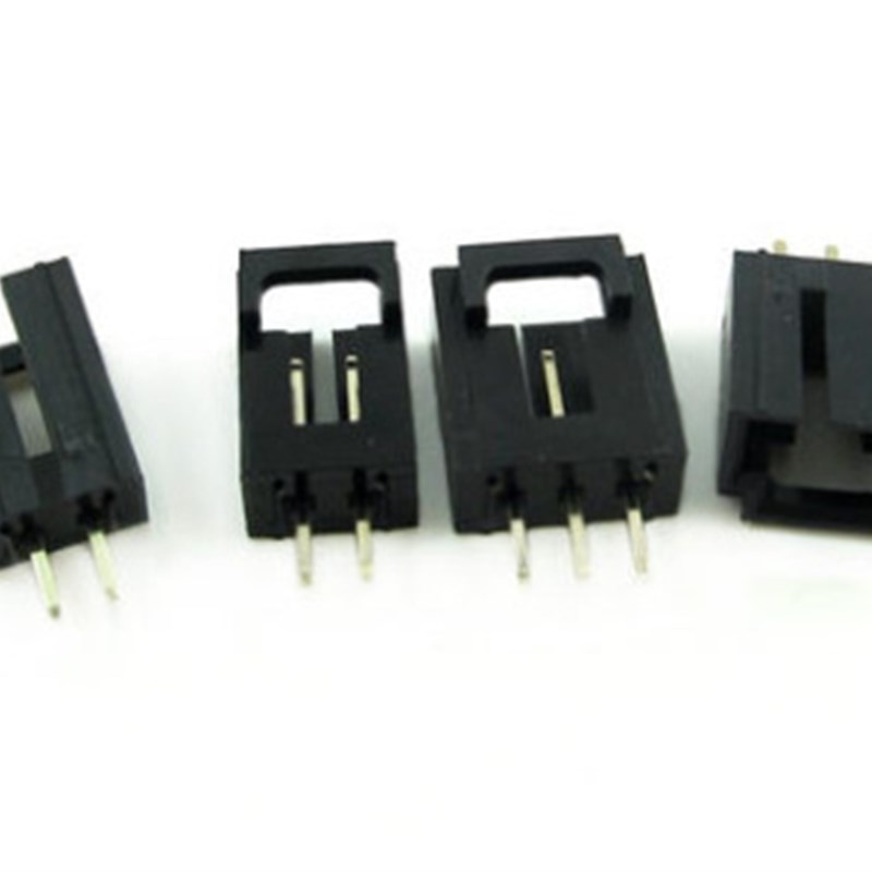 带锁针座 TJC8A-2/3/4/5/6/7/8A连接器 HX25418 间距2.54