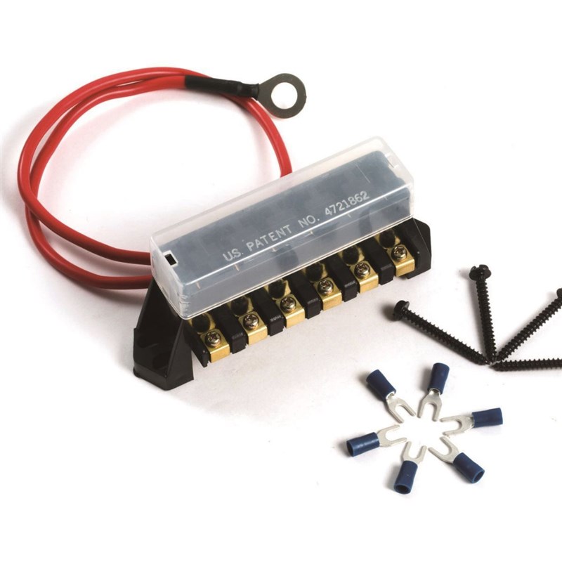 CY119A 6路保险丝盒,一进6出保险盒大众汽车保险丝盒插片保险丝盒