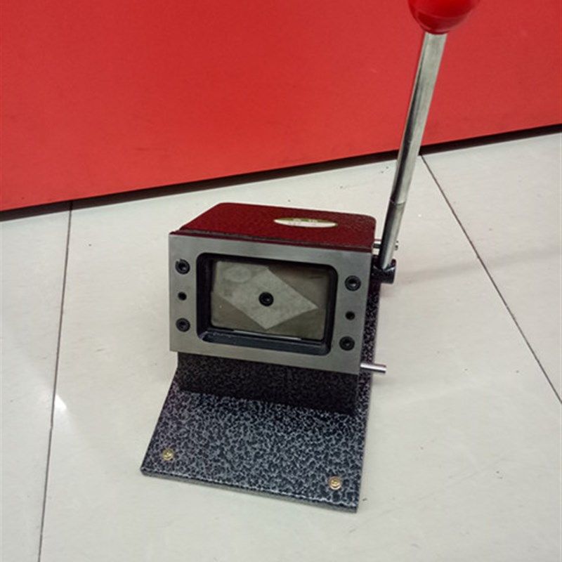 PVC切卡机PVC裁切机手动冲卡机86*54圆角重型铸造名片塑料切卡机