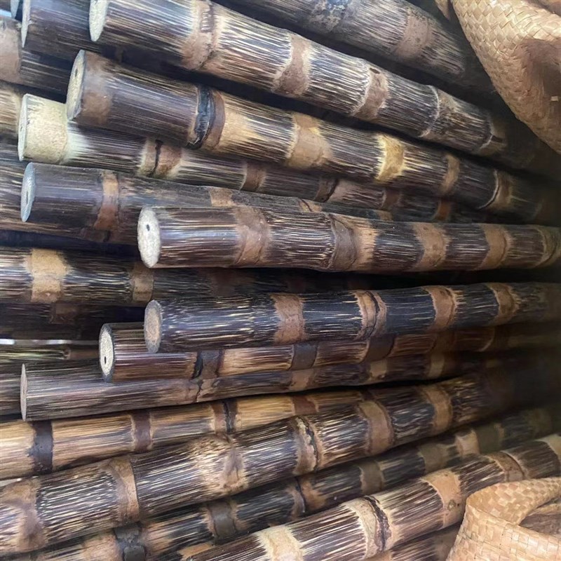 罗汉竹棍手工打磨实心竹棍武术棍健身棍登山棍耐用原料