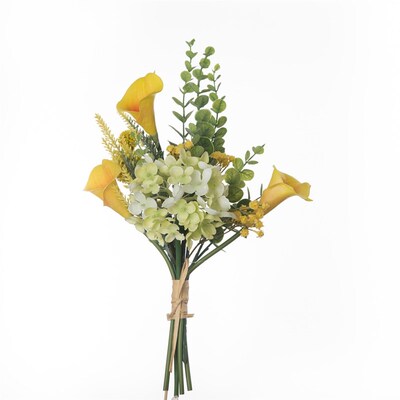 绣球花厂家家居装饰设计婚庆手捧花束墙饰墙挂跨境仿真花CF01098